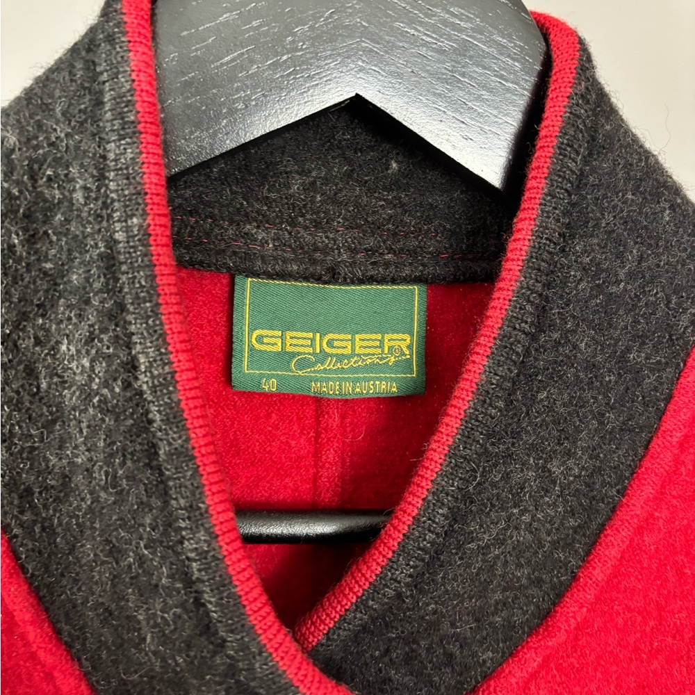 Geiger Military Style Wool Coat - Picture 8 of 10